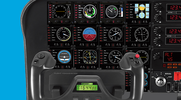 flight simulator gear
