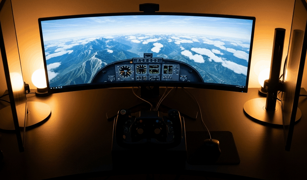 Best Monitor for Flight Simulator Ultrawide vs Triple vs VR in 2026