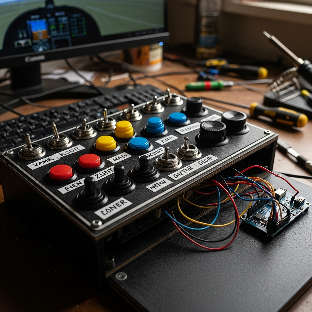 DIY Button Box Build - 50 Cockpit Upgrade That Beats a ...
