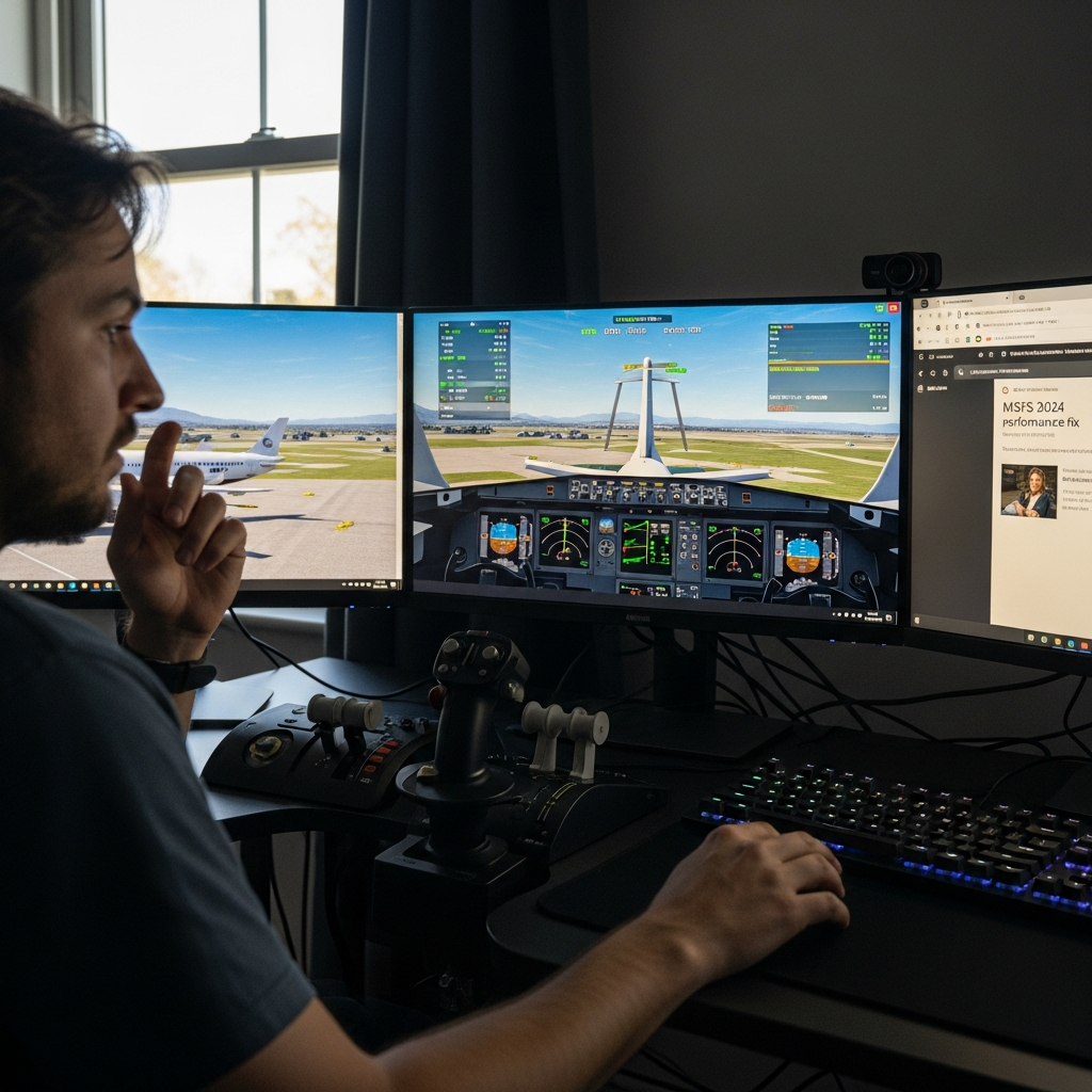 Flight Sim Stuttering and Low FPS — How to Fix Performance in MSFS 2024