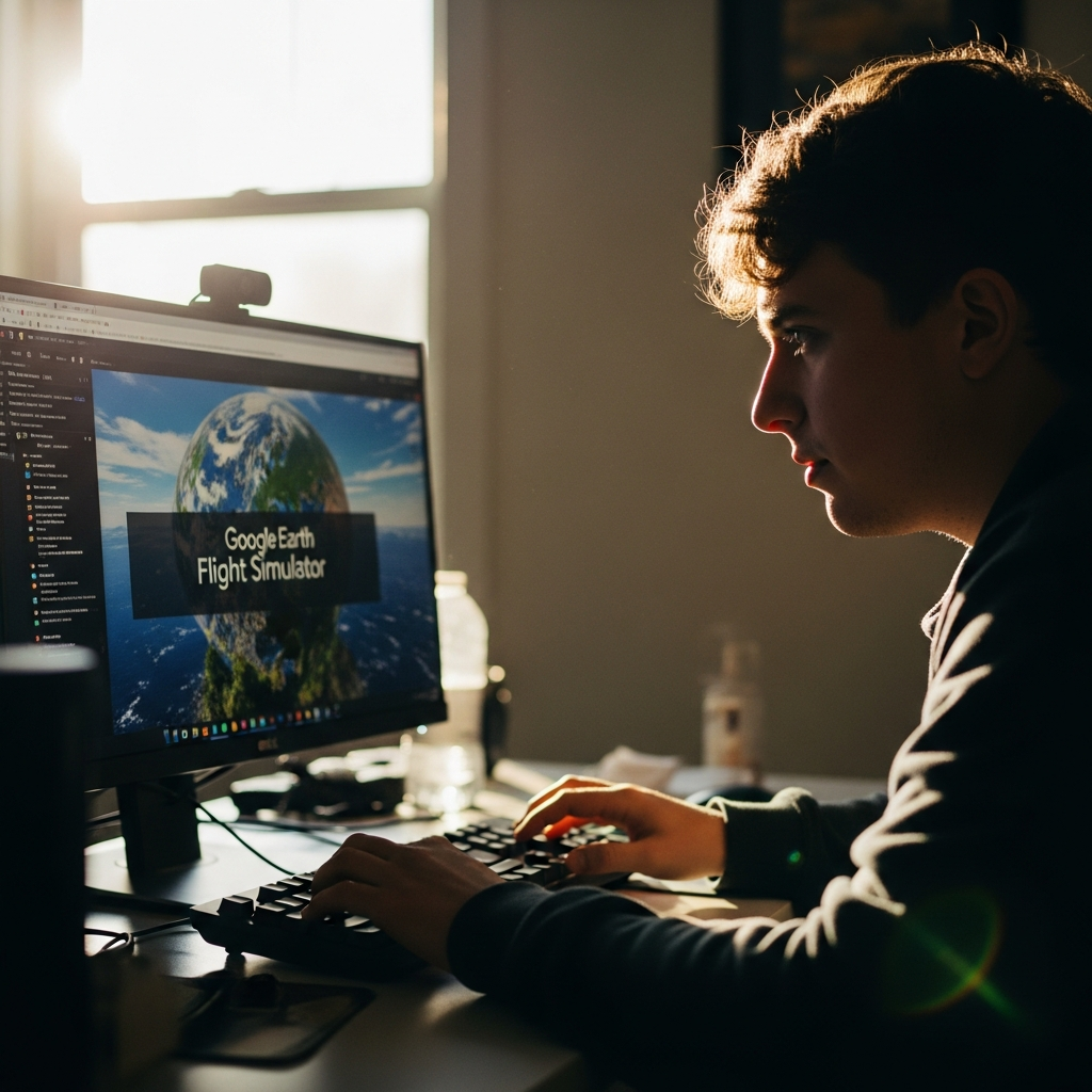 Google Earth Flight Simulator Guide