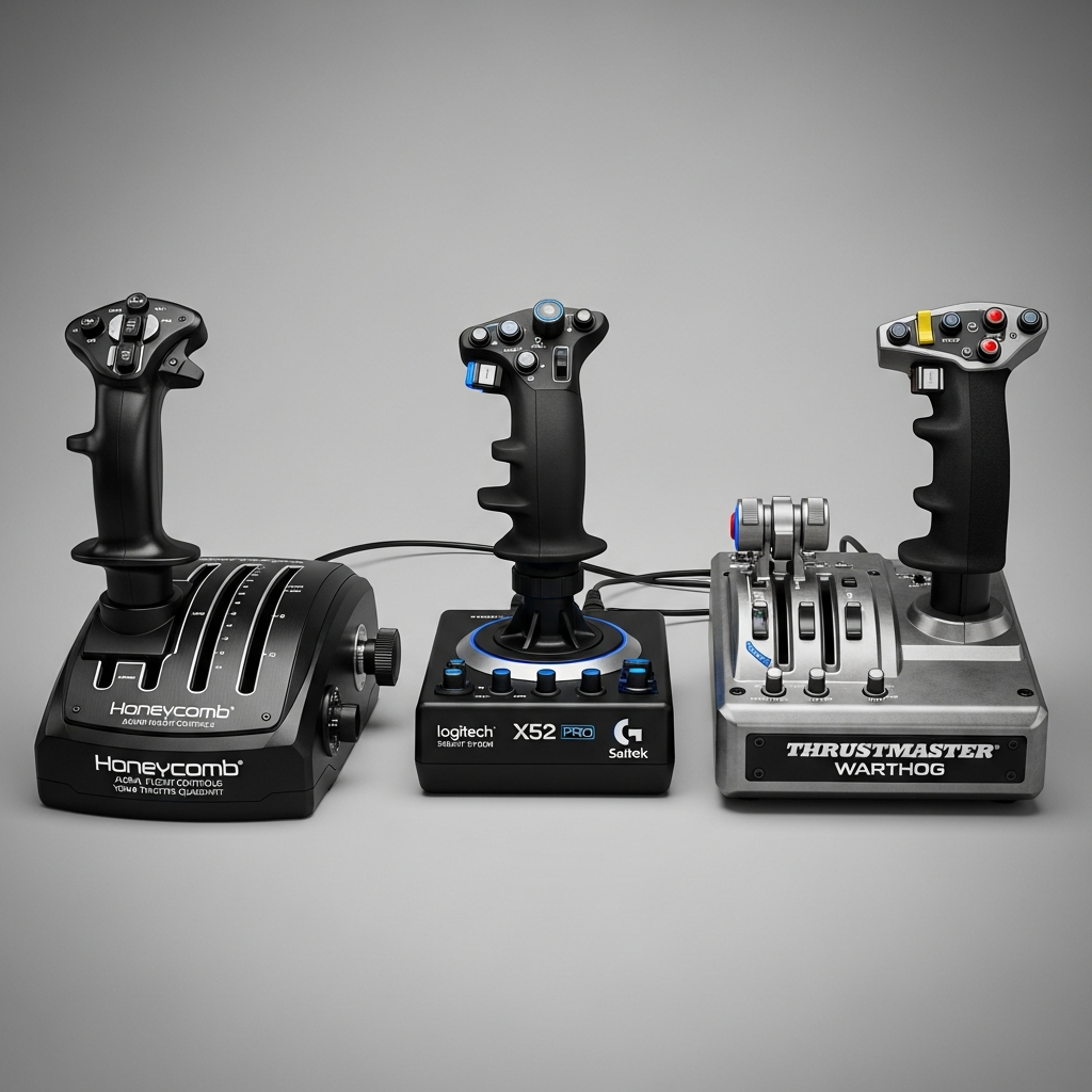 Honeycomb vs Logitech vs Thrustmaster - HOTAS Setup That ...