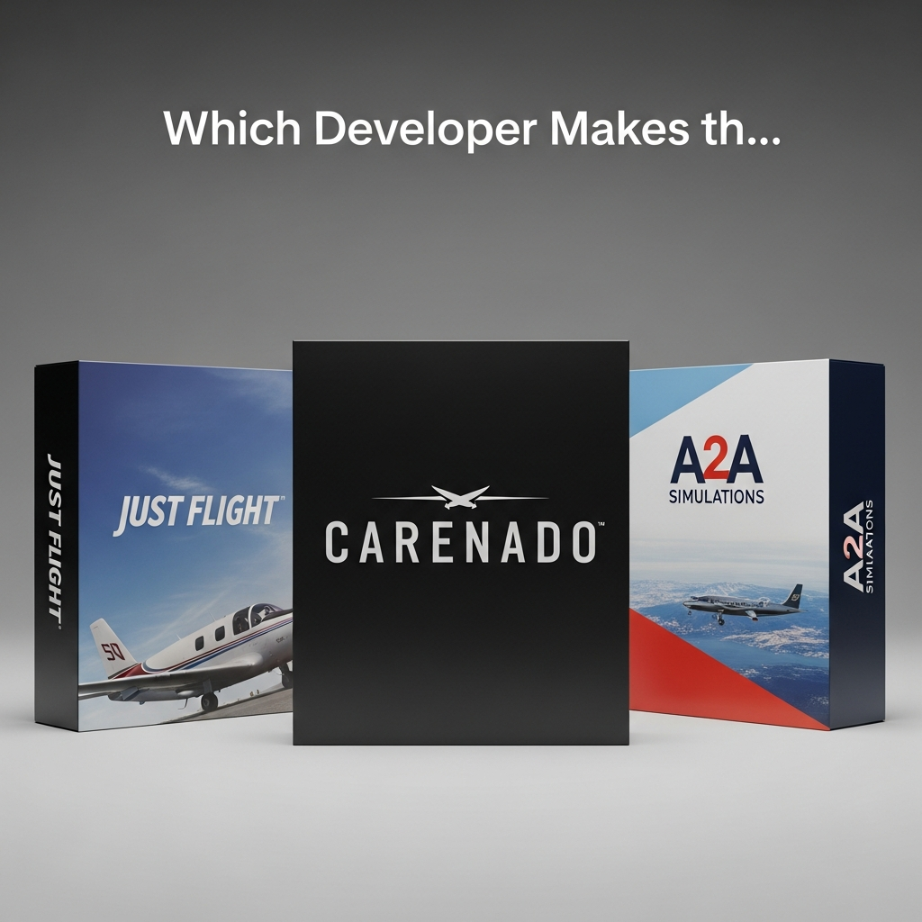 Just Flight vs Carenado vs A2A - Which Developer Makes th...