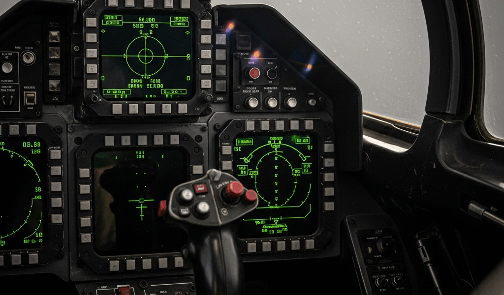 military fighter jet cockpit interior with hud display and s 20260331 205945