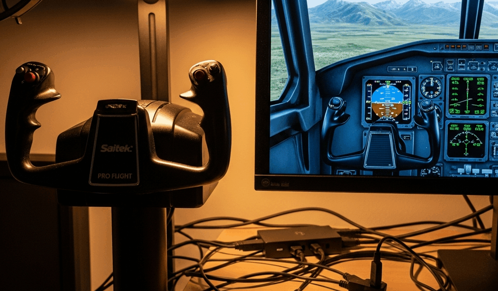 Saitek Pro Flight Yoke Not Working in MSFS Fix