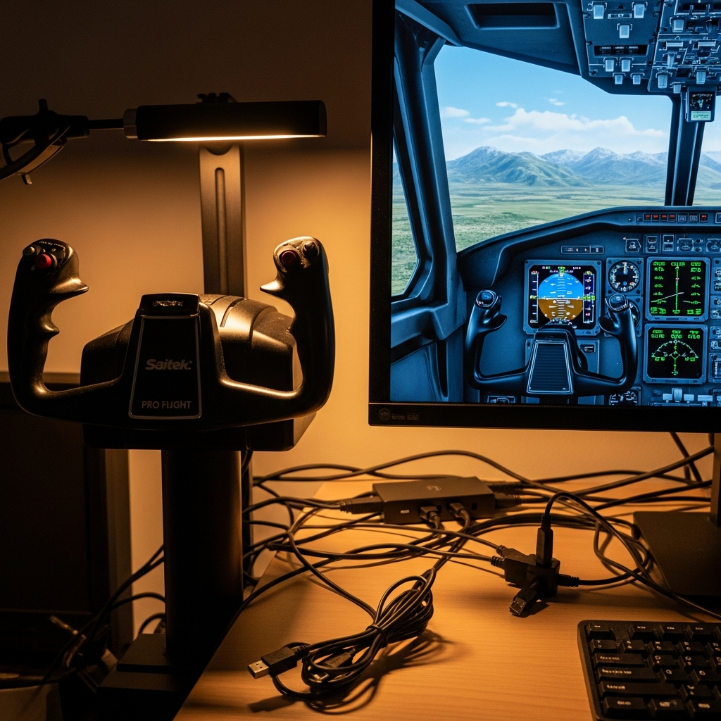 Saitek Pro Flight Yoke Not Working in MSFS Fix