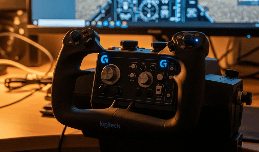 Logitech G Pro Flight Yoke Setup Guide for MSFS